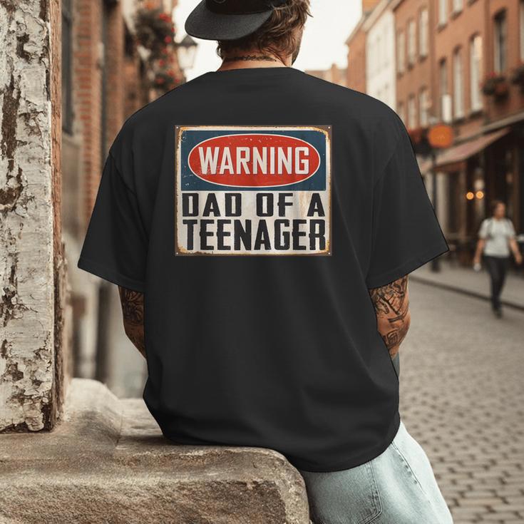 Dad Of a Teenager Official Teenager Matching Men's Back Print T-Shirt Dad Of a Teenager Official Teenager Matching Men's Back Print T-Shirt