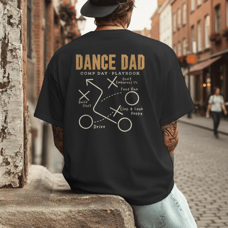 Dance Dad Shirt Proud Dancer Dancing Father Men Tee Men's Back Print T-Shirt