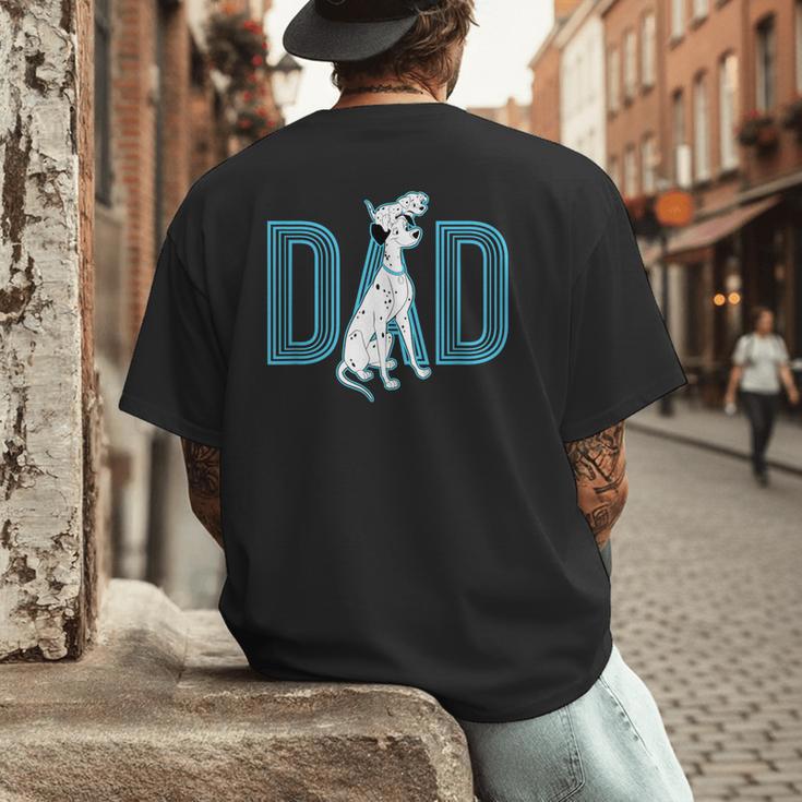 Disney 101 Dalmatians Pongo And Penny Dad Men's Back Print T-Shirt