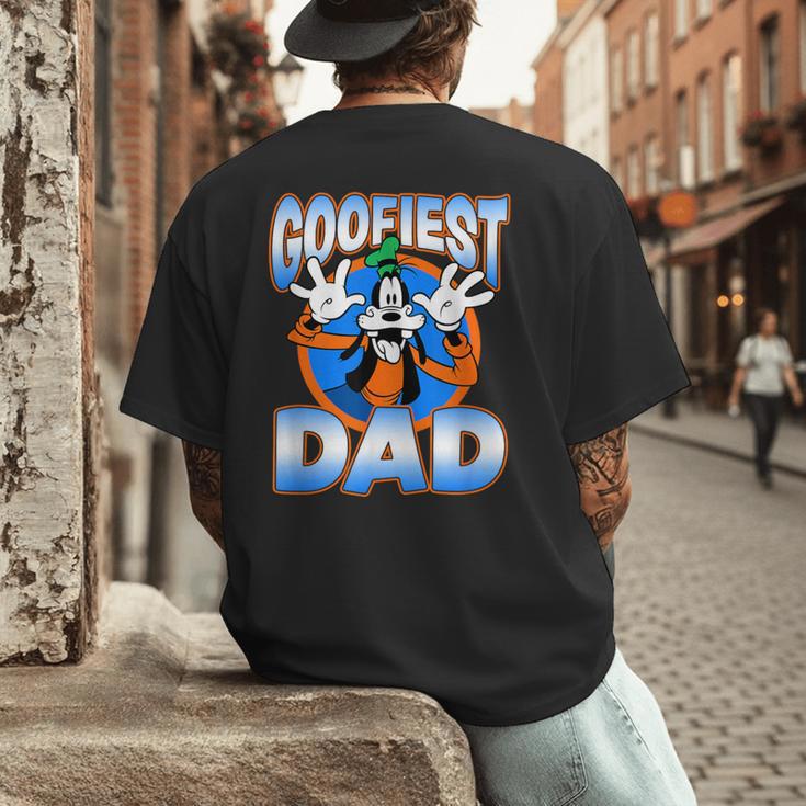Disney Mickey And Friends Father's Day Goofiest Dad Vintage Men's Back Print T-Shirt Disney Mickey And Friends Father's Day Goofiest Dad Vintage Men's Back Print T-Shirt