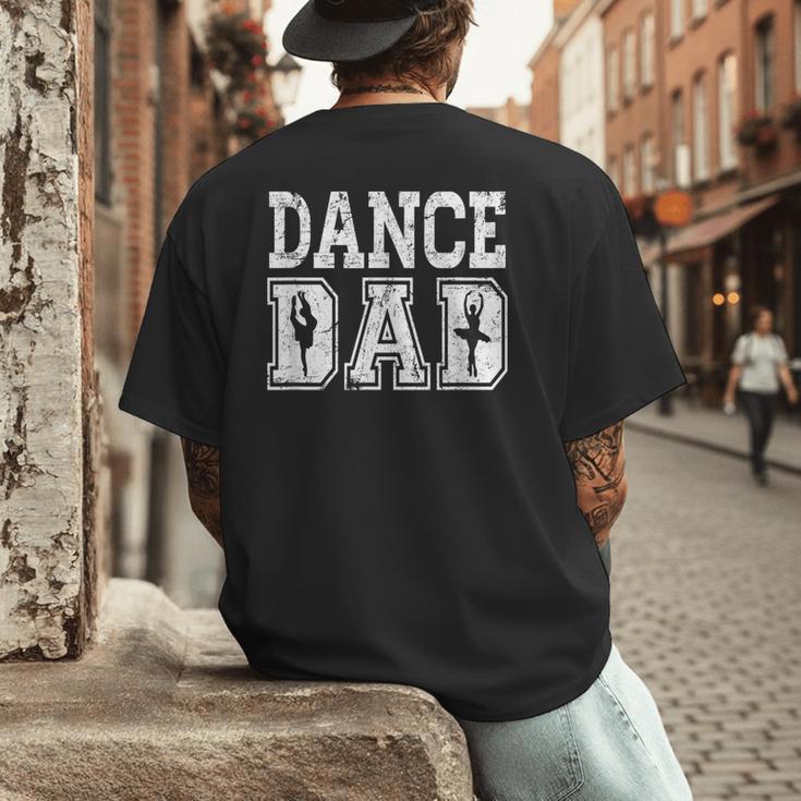 Distressed Dance Dad Ballet Great For Men T-Shirt Men's Back Print T-Shirt