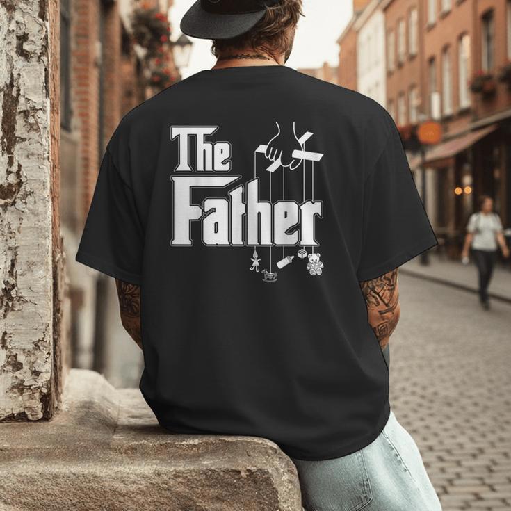 The Father New Daddy Expecting Baby T-Shirt Men's Back Print T-Shirt