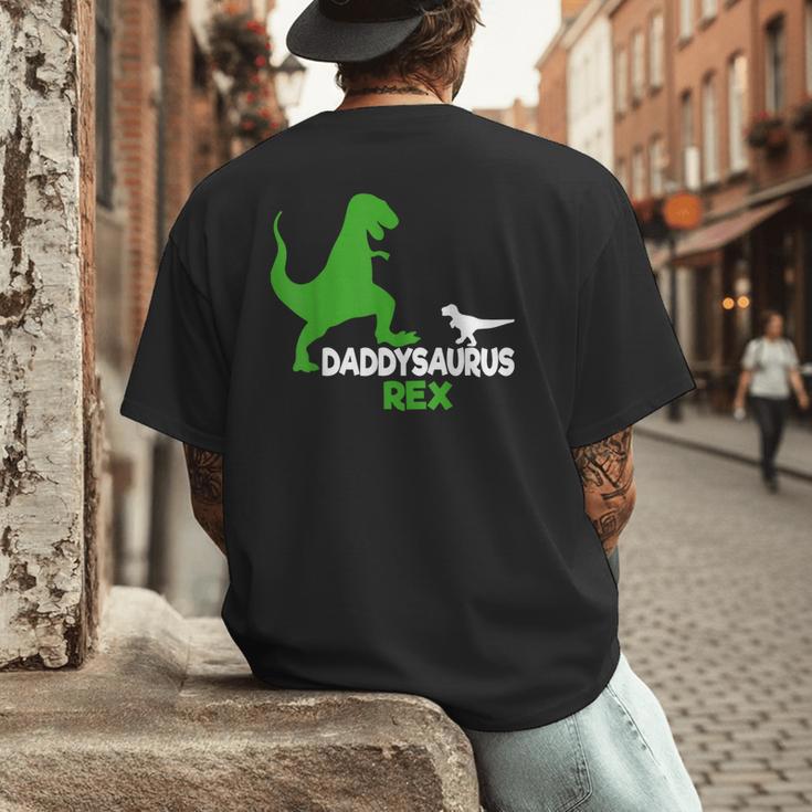 Father's Day Idea Daddysaurus Rex T-Shirt Men's Back Print T-Shirt Father's Day Idea Daddysaurus Rex T-Shirt Men's Back Print T-Shirt