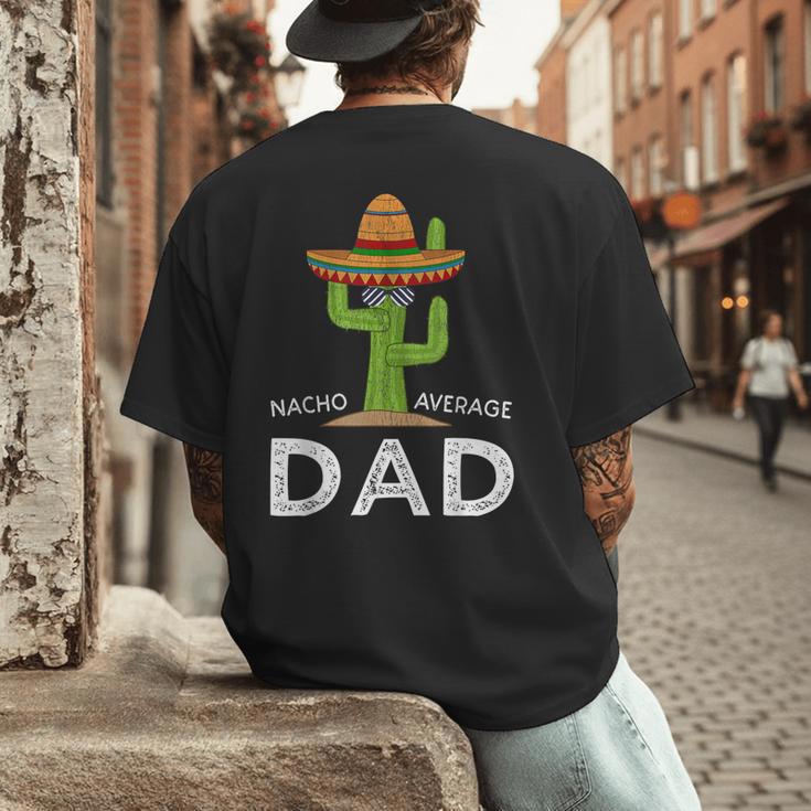 Fun Hilarious Dad Joke Saying Dad Humor Men's Back Print T-Shirt