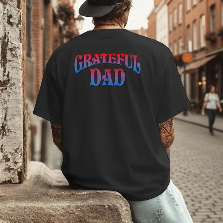 Grateful Dads World's Greatest Dad Fathers Day Men's Back Print T-Shirt