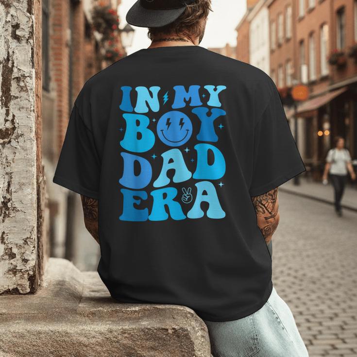 Groovy In My Boy Dad Era For Fathers Day Men's Back Print T-Shirt