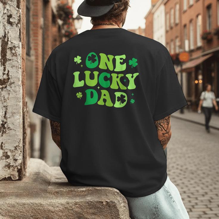 Groovy St Patrick's Day Apparel One Lucky Dad Shirt Small Modern Groovy St Patrick's Day Shirt Men's Back Print T-Shirt Groovy St Patrick's Day Apparel One Lucky Dad Shirt Small Modern Groovy St Patrick's Day Shirt Men's Back Print T-Shirt