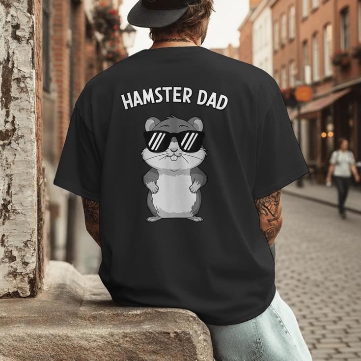 Hamster For Men Dad Boys Animal Hamster Lover Men's Back Print T-Shirt