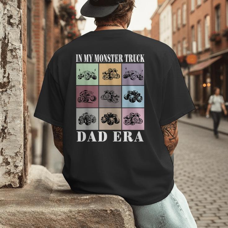 In My Monster Trucks Dad Era Men's Back Print T-Shirt In My Monster Trucks Dad Era Men's Back Print T-Shirt