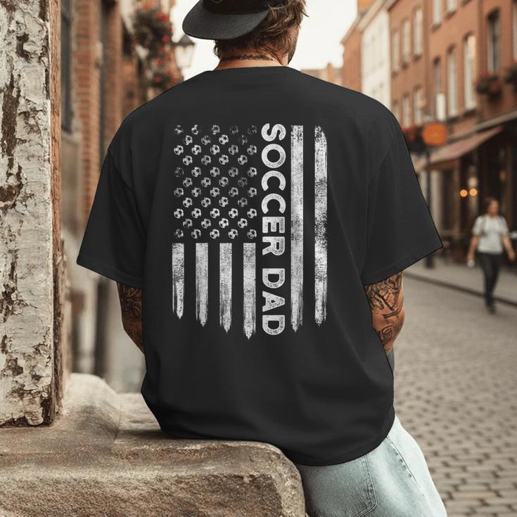 New First Time Dad To Be Symbol Tools Soccer Daddy DA1 Men's Back Print T-Shirt