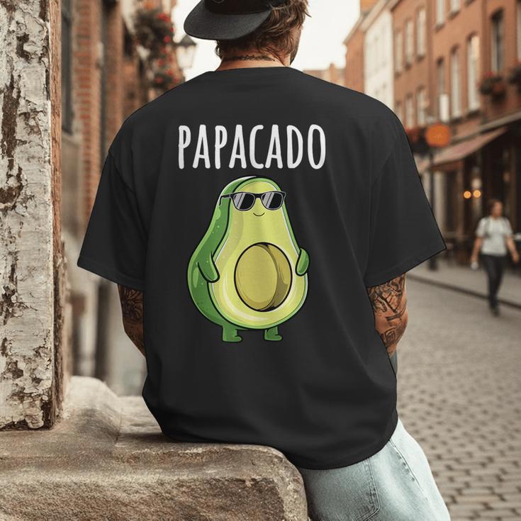 Pregnancy Announcement Shirts Men Dad Papacado Men's Back Print T-Shirt