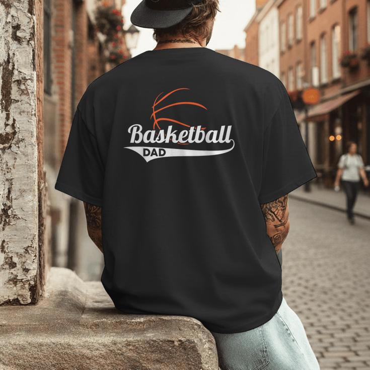Proud Basketball Dad T-Shirt Men's Back Print T-Shirt