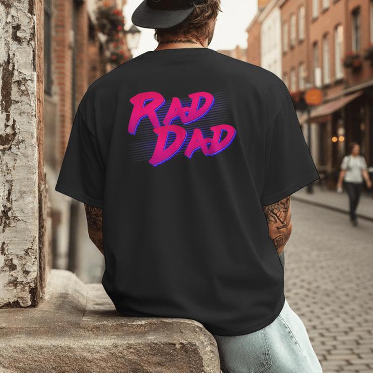 Rad Dad Retro Men's Back Print T-Shirt Rad Dad Retro Men's Back Print T-Shirt