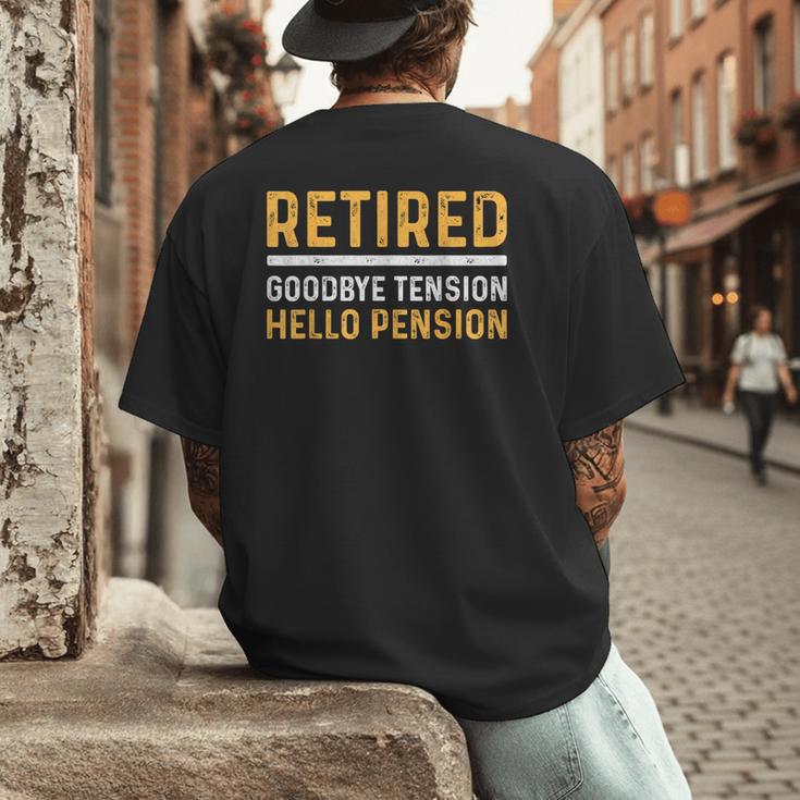 Retirement Best Retired 2026 Tee For Men Women Dad Mom Men's Back Print T-Shirt