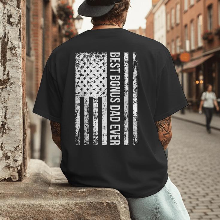 Step Dad Men's Back Print T-Shirt