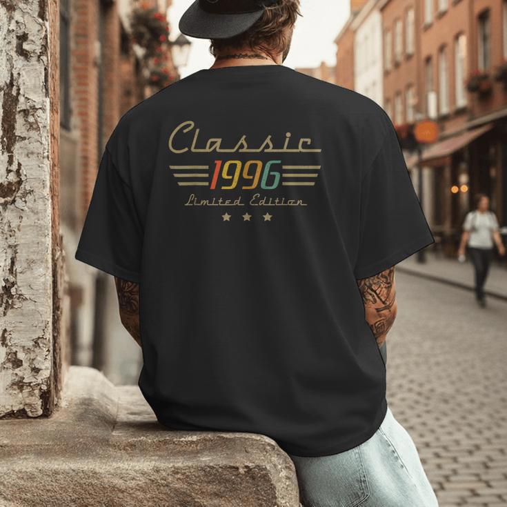 Vintage 1996 Classic Legend 30 Year Old 30th Birthday Dad Men's Back Print T-Shirt