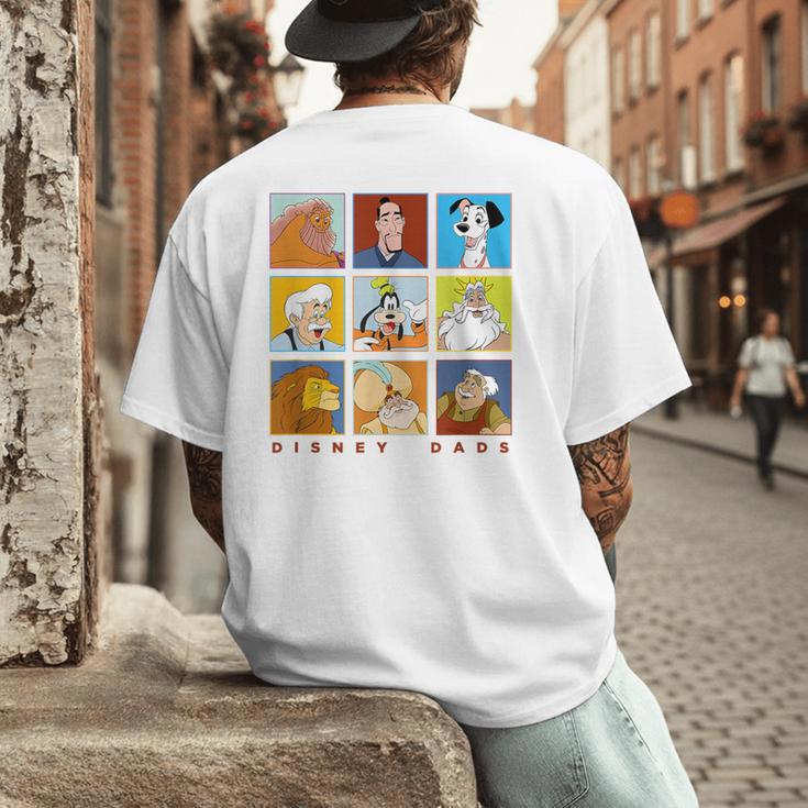 Disney Classic Father's Day Disney Dads Colorful Panels Men's Back Print T-Shirt
