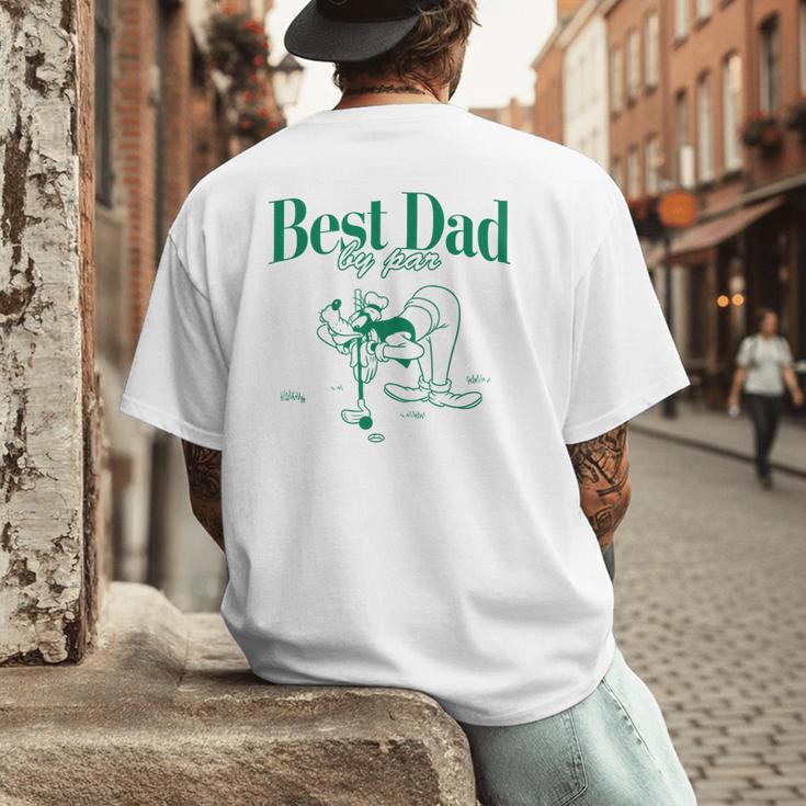 Disney Mickey & Friends Father's Day Best Dad Goofy Big Logo Men's Back Print T-Shirt