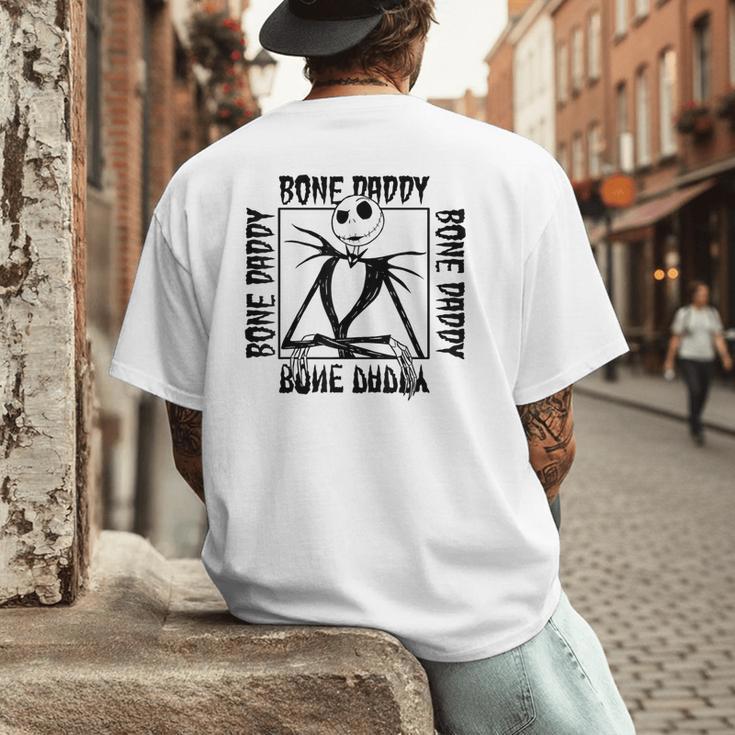 Disney The Nightmare Before Christmas Jack Bone Daddy Frame Men's Back Print T-Shirt
