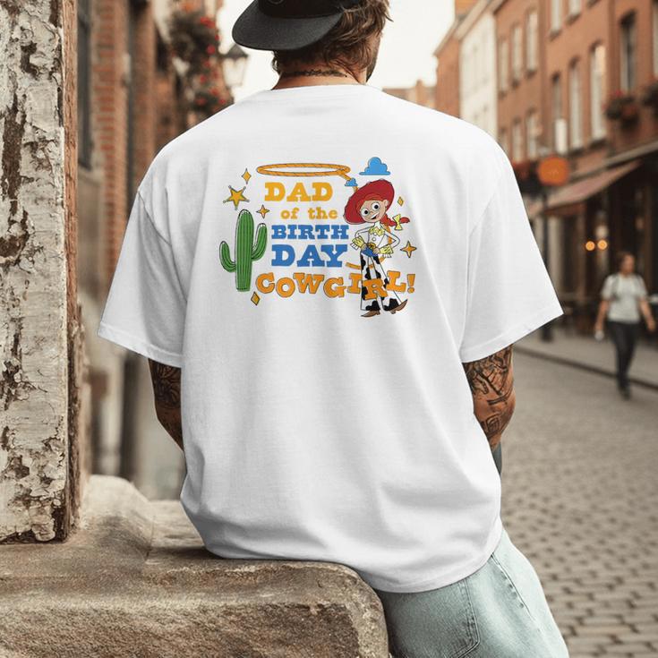 Disney And Pixar's Toy Story Dad Of The Birthday Cowgirl Men's Back Print T-Shirt