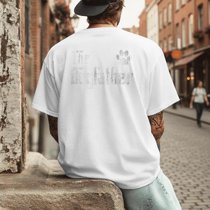 The Dogfather For Dog Dad For Men Men's Back Print T-Shirt
