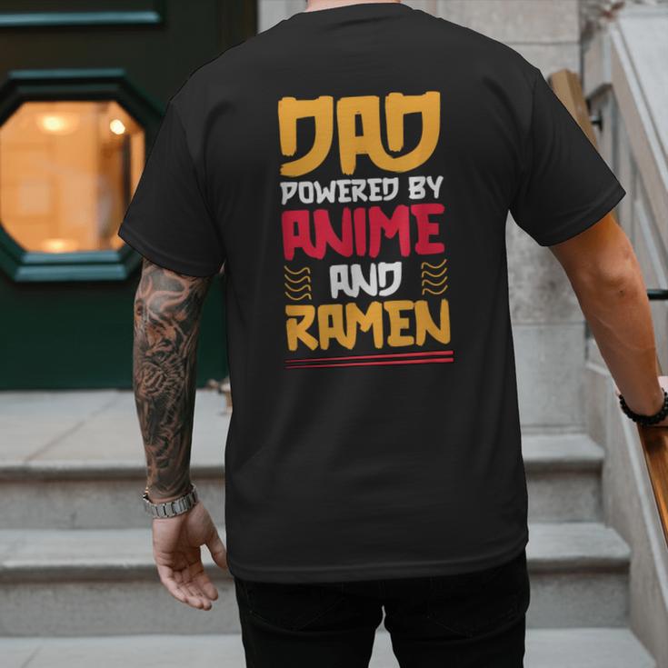 Anime Fathers Day Japanese Manga Otaku Kawaii Anime Dad Men's Back Print T-Shirt Anime Fathers Day Japanese Manga Otaku Kawaii Anime Dad Men's Back Print T-Shirt