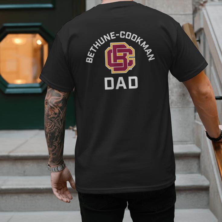 Bethune-Cookman University Wildcats Arched Dad Men's Back Print T-Shirt Bethune-Cookman University Wildcats Arched Dad Men's Back Print T-Shirt