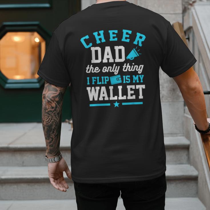 Cheer Dad Shirt Cheerleader Dad Cheerleading Competition Men Men's Back Print T-Shirt