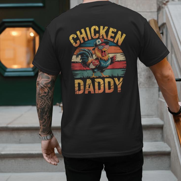 Chicken Daddy Farmer For Men Men's Back Print T-Shirt Chicken Daddy Farmer For Men Men's Back Print T-Shirt