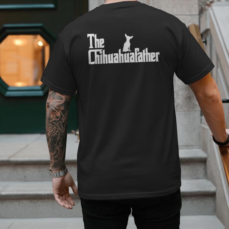 The Chihuahua Dad For Chihuahua Dad Men Dog Lovers Men's Back Print T-Shirt The Chihuahua Dad For Chihuahua Dad Men Dog Lovers Men's Back Print T-Shirt