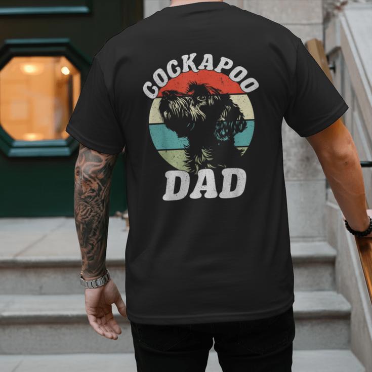 Cockapoo Dad Dog Father's Day Vintage Pet Men Women Kids Men's Back Print T-Shirt