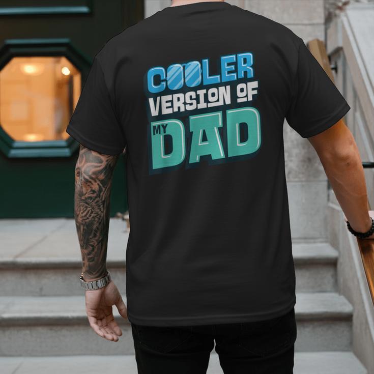 Cooler Version Of My Dad Men's Back Print T-Shirt Cooler Version Of My Dad Men's Back Print T-Shirt