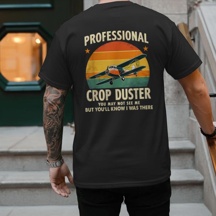 Dad Joke Farter Professional Crop Duster Men's Back Print T-Shirt Dad Joke Farter Professional Crop Duster Men's Back Print T-Shirt