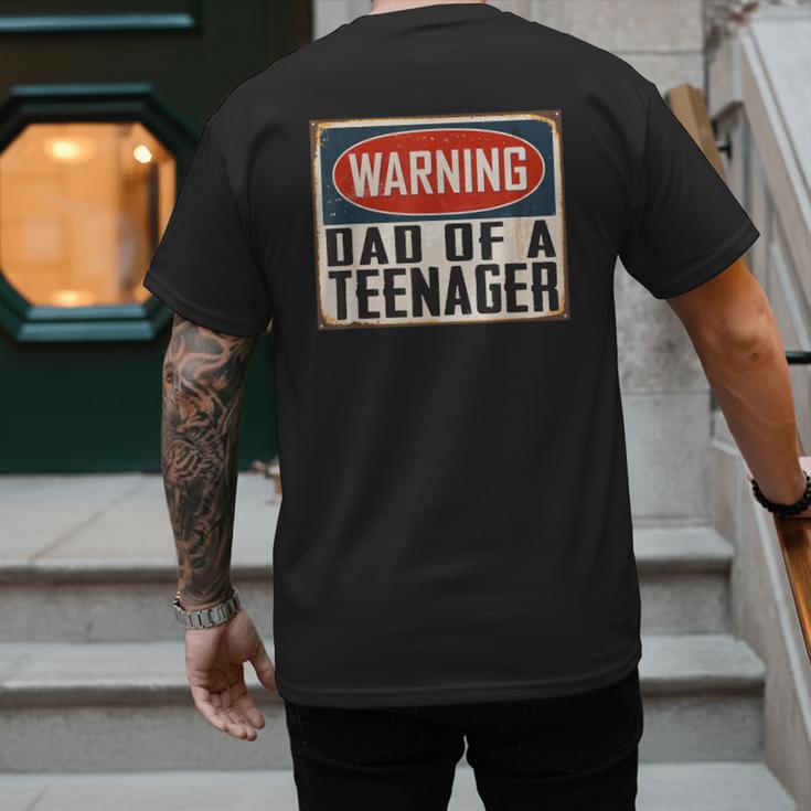 Dad Of a Teenager Official Teenager Matching Men's Back Print T-Shirt Dad Of a Teenager Official Teenager Matching Men's Back Print T-Shirt