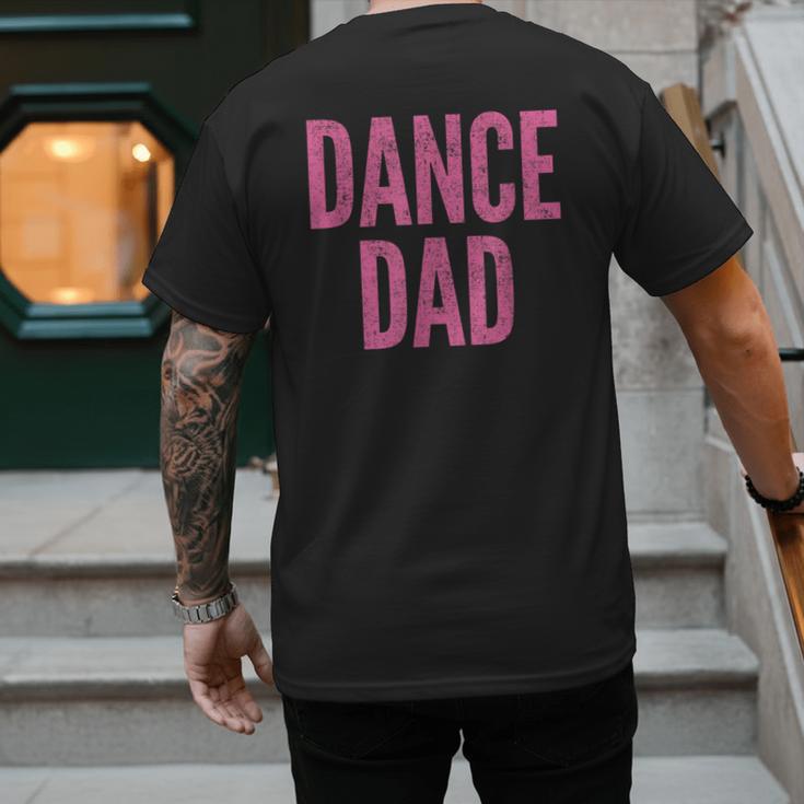 Dance Dad Pink Matching Parents Men's Back Print T-Shirt