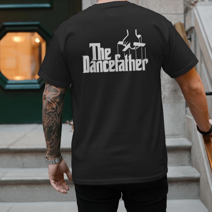 The Dancefather Dance Dad Dancer Dancing Father Men Men's Back Print T-Shirt