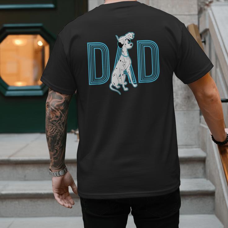 Disney 101 Dalmatians Pongo And Penny Dad Men's Back Print T-Shirt