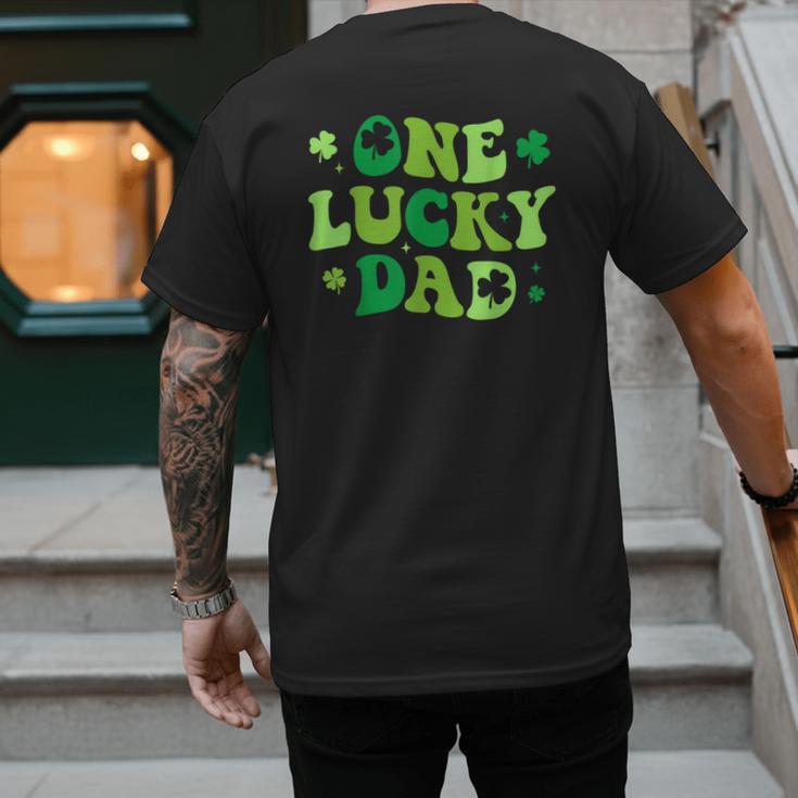 Groovy St Patrick's Day Apparel One Lucky Dad Shirt Small Modern Groovy St Patrick's Day Shirt Men's Back Print T-Shirt Groovy St Patrick's Day Apparel One Lucky Dad Shirt Small Modern Groovy St Patrick's Day Shirt Men's Back Print T-Shirt