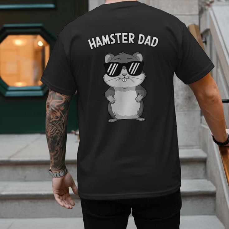 Hamster For Men Dad Boys Animal Hamster Lover Men's Back Print T-Shirt