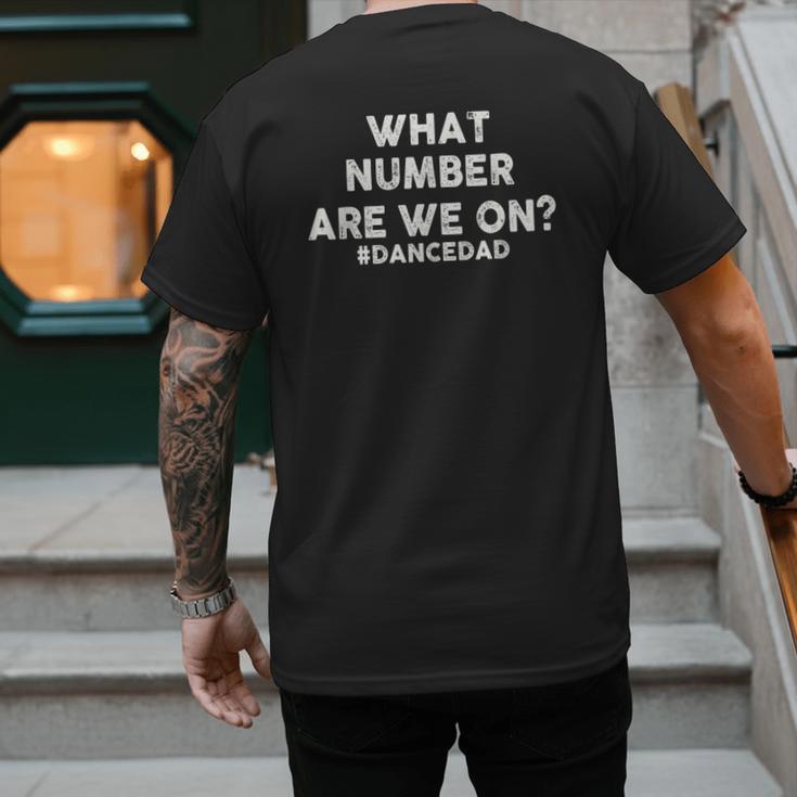What Number Are We On Dance Dad Men's Back Print T-Shirt
