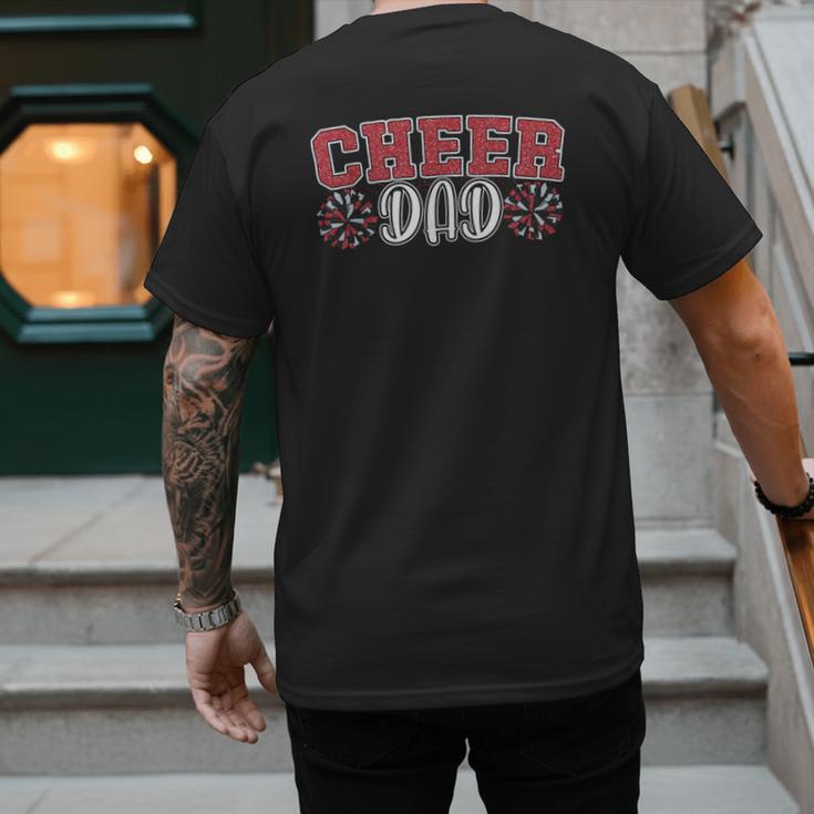 Proud Cheer Dad My Favorite Cheerleader Calls Me Daddy Men Men's Back Print T-Shirt Proud Cheer Dad My Favorite Cheerleader Calls Me Daddy Men Men's Back Print T-Shirt