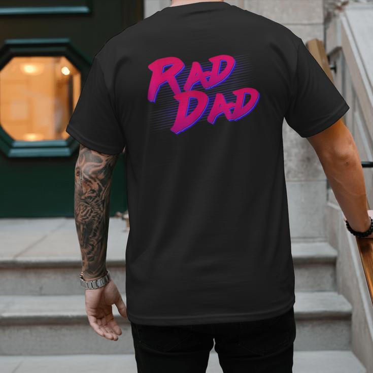 Rad Dad Retro Men's Back Print T-Shirt Rad Dad Retro Men's Back Print T-Shirt