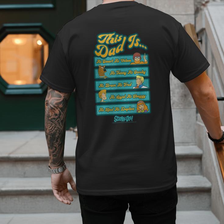 Scooby-Doo Father's Day Vintage Group Shot This Dad Is Men's Back Print T-Shirt