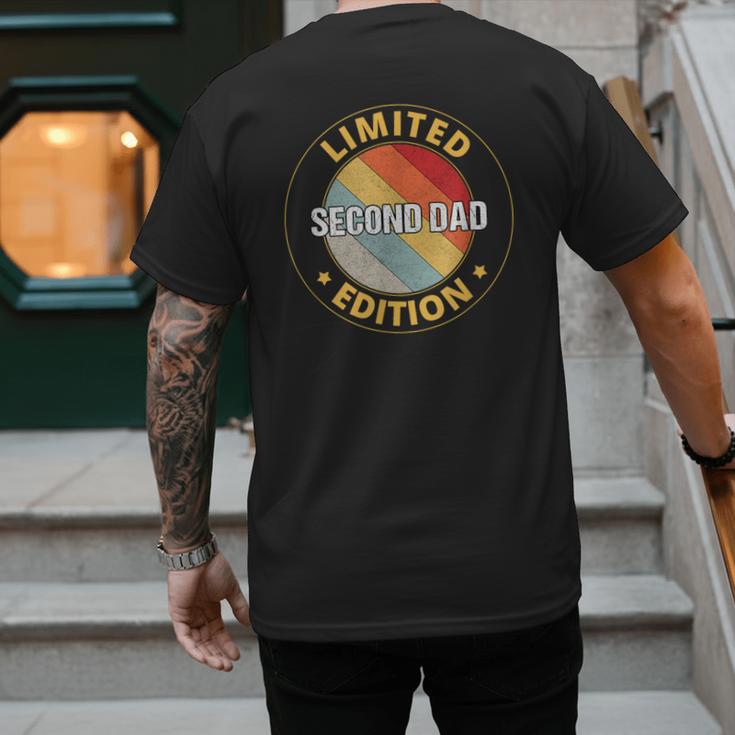 Second Dad Men's Back Print T-Shirt