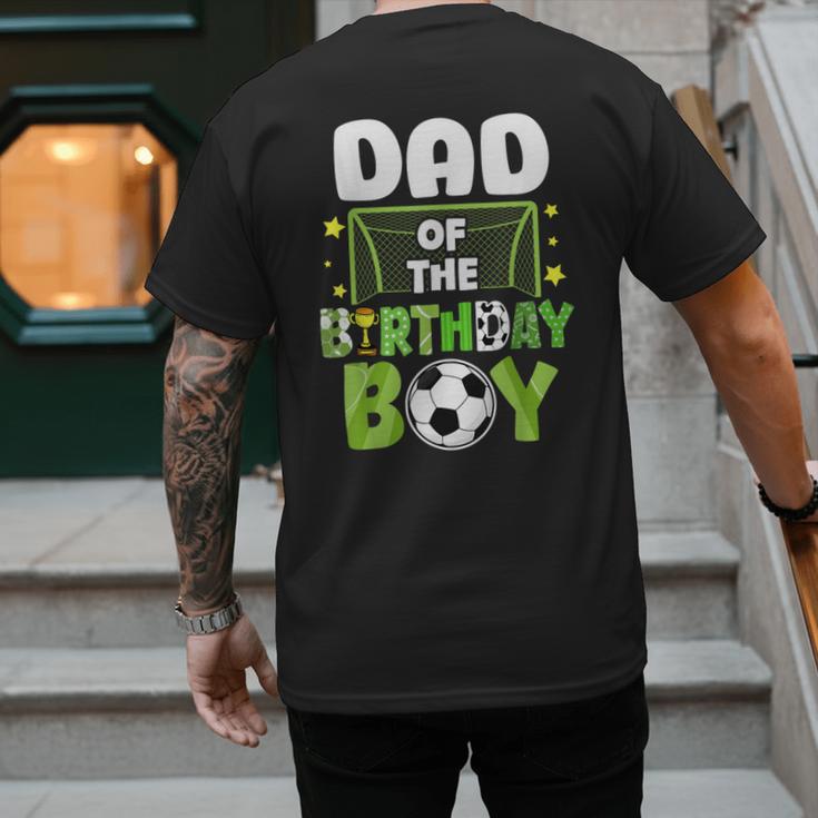 Soccer Dad Birthday Boy Party Soccer Family Matching Men's Back Print T-Shirt Soccer Dad Birthday Boy Party Soccer Family Matching Men's Back Print T-Shirt