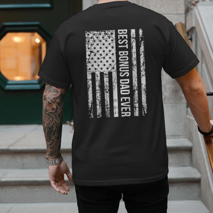 Step Dad Men's Back Print T-Shirt