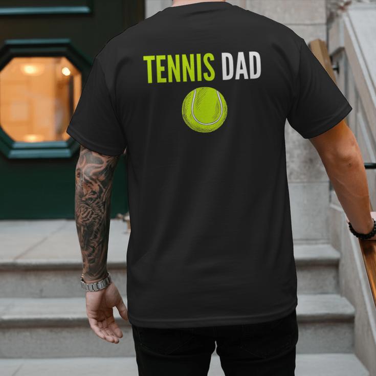 Tennis Dad For Men Tennis Dad Humor Tennis Lover Men's Back Print T-Shirt Tennis Dad For Men Tennis Dad Humor Tennis Lover Men's Back Print T-Shirt