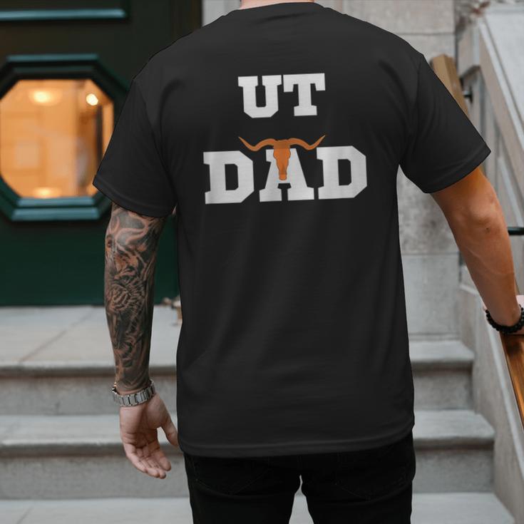 UT Austin Dad Shirt Ut Austin Dad Men's Back Print T-Shirt