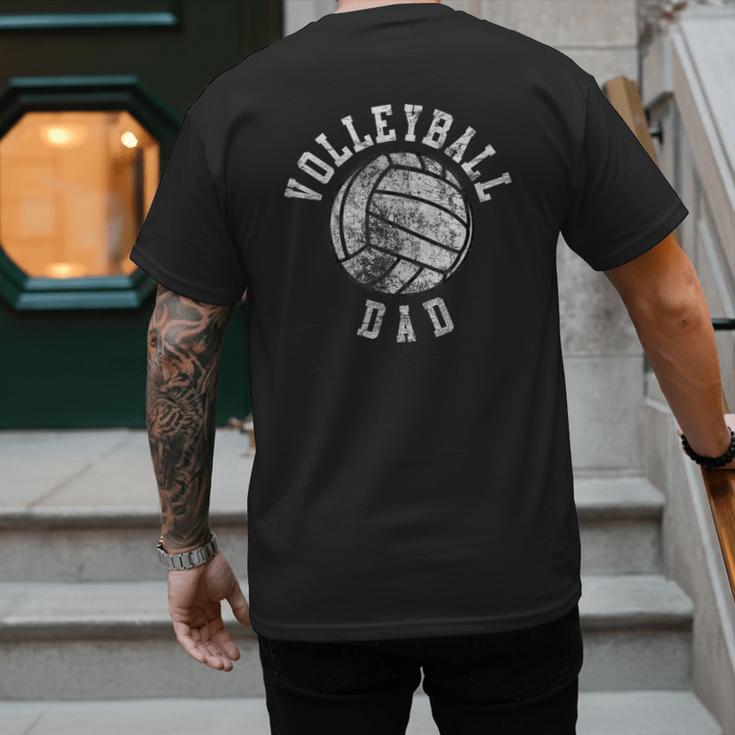 Vintage Volleyball Dad Men's Back Print T-Shirt Vintage Volleyball Dad Men's Back Print T-Shirt