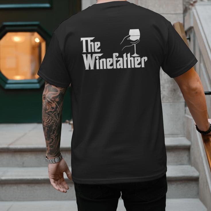 Winefather Wine Dad Dad Red Wine Wine Men's Back Print T-Shirt Winefather Wine Dad Dad Red Wine Wine Men's Back Print T-Shirt